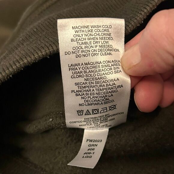 Champion Womens Jogger Sweatpants Army Green Cotton Blend Size Medium - Picture 5 of 5